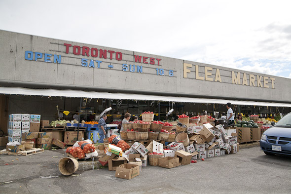 weston flea market toronto