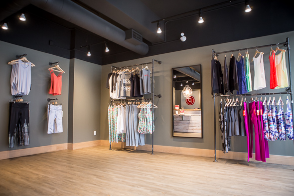 Boston Adventure, Fashion, & Lifestyle : Pure Barre Boston  Yoga studio  design, Clothing store design, Store design boutique