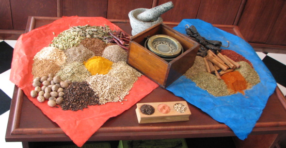 The Spice Trader Table