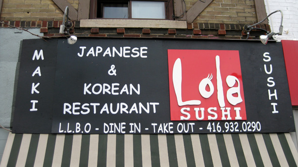 Lola Sushi Toronto