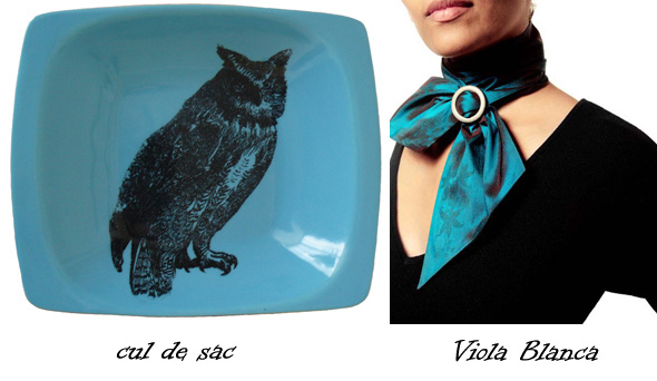 Cul de sac ceramics and Viola Blanca textile accessories