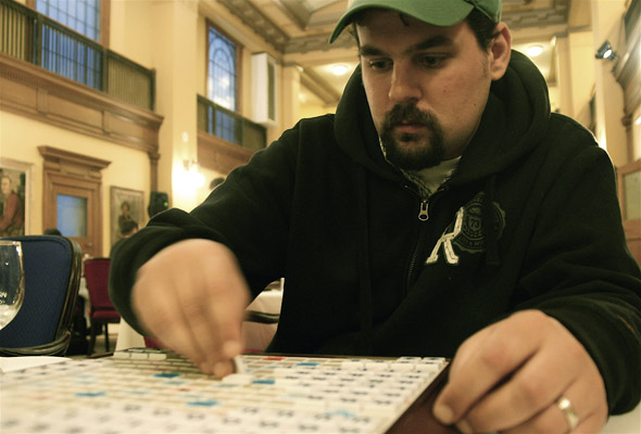 Maxim Panitch at the Canadian National Scrabble Championships in Toronto