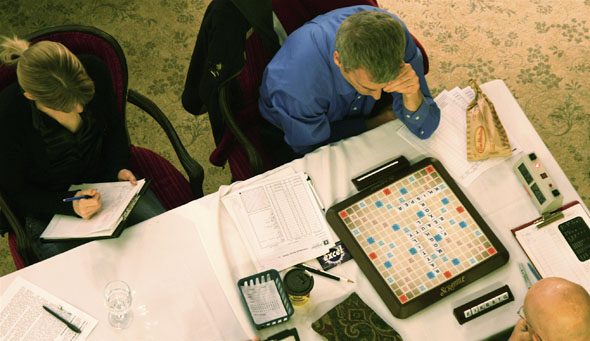 David Boys at the Canadian National Scrabble Championships in Toronto