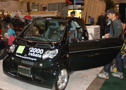 Green Living Show Floor Display Car