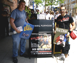 Evil Dead: The Musical fans line up in Toronto