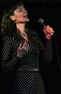 Jennifer Moore at the Kate Bush Tribute night in Toronto