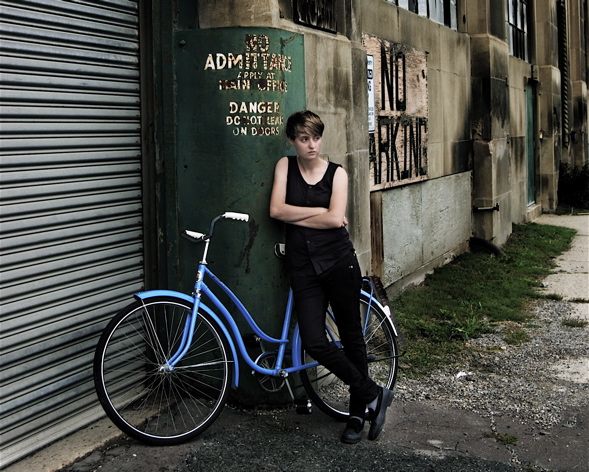 Carmen Elle - Blue Bike