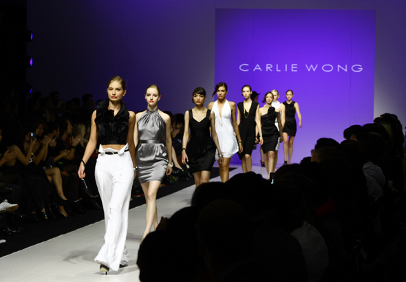 Carlie Wong finale at L'oreal Fashion Week