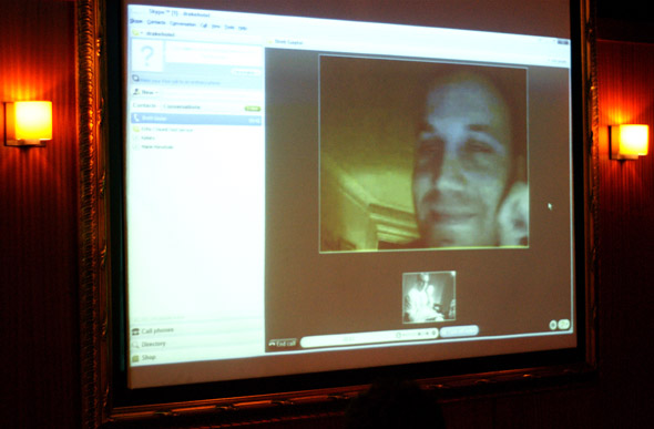 Brett Gaylor on Skype