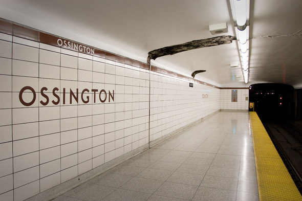 A wider look at Ossington Station