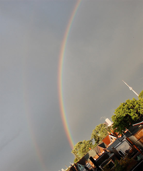 double rainbow toronto