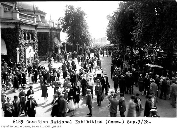CNE Music Building in 1928