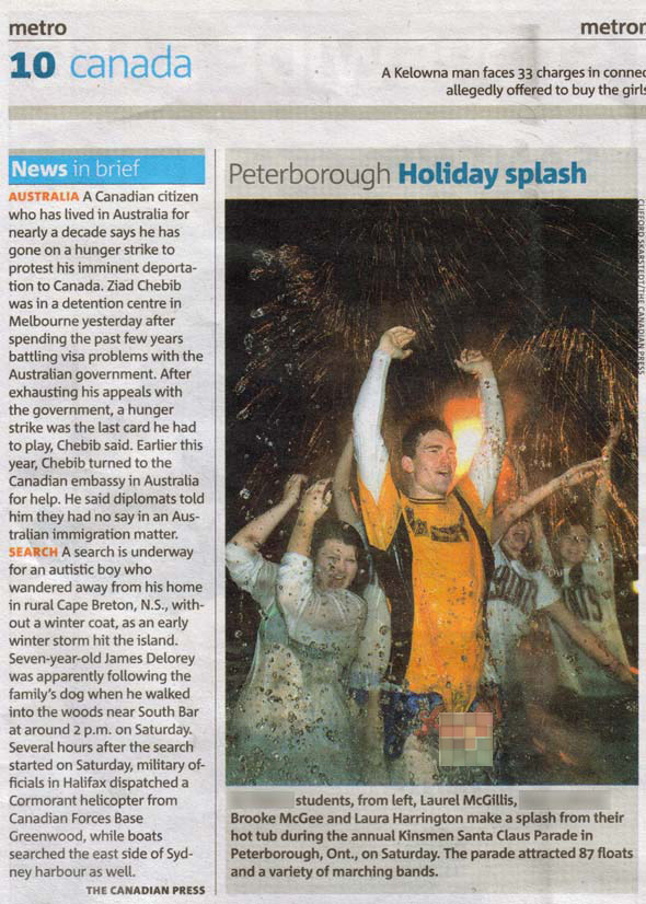 metro peterborough holiday splash photo