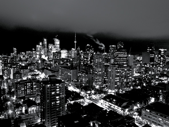 Brilliant Lights from Toronto's Dizzying Heights