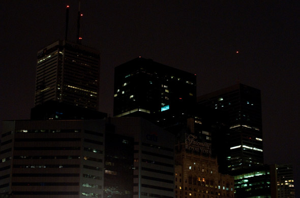Earth Hour Toronto 2010