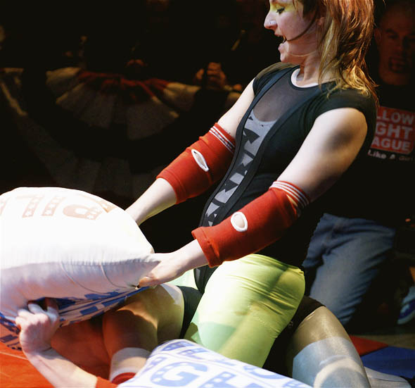 Pillow Fight League bout in Toronto
