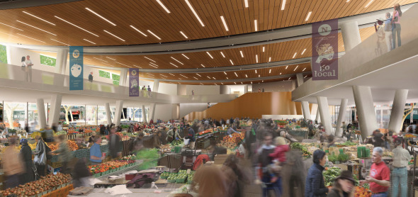 St Lawrence Market Redesign Orange Concept Exterior