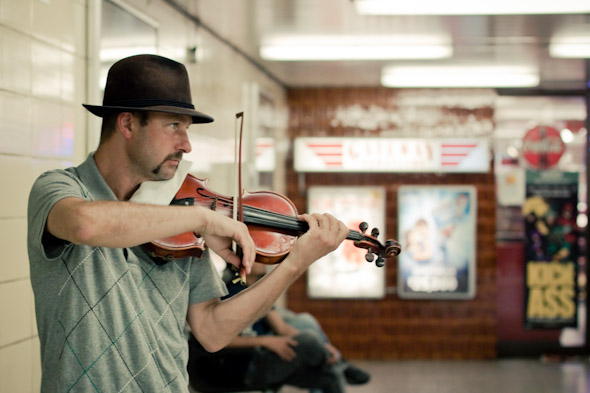 TTC Busker Ruslan Nebesov Yonge-Bloor Subway Musician