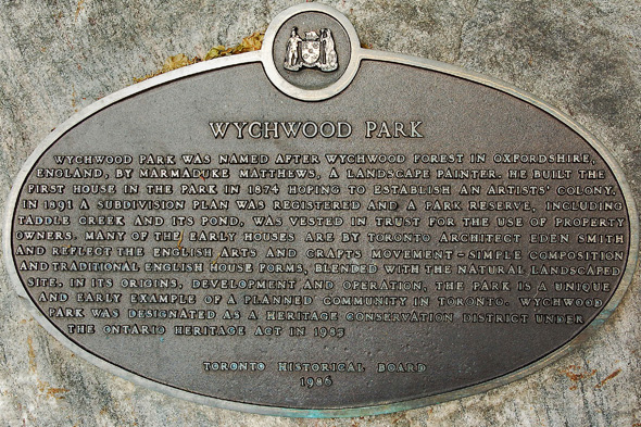Wychwood Park Toronto