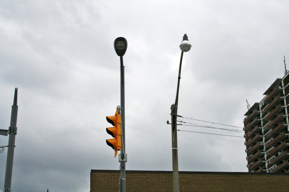 St Clair Two Lights Next to each other