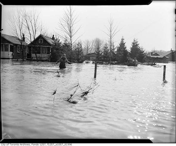 Toronto, Hurricane Hazel, October 15-16 1954