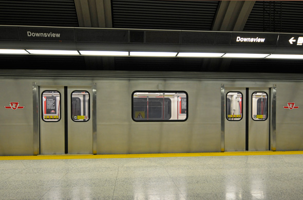 TTC Rocket subway train