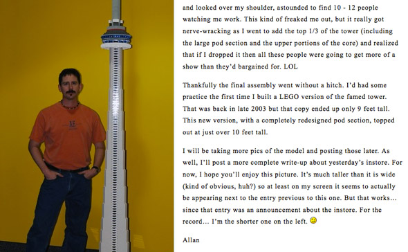 How To Lose An Hour Searching The Internet For Lego Versions Of The Cn Tower