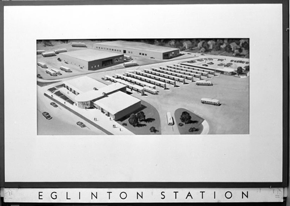 Eglinton TTC Station rendering