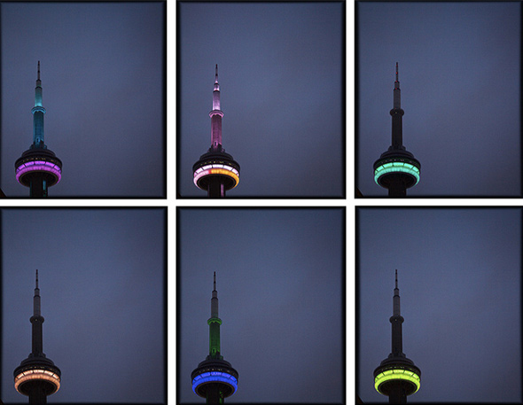 CN Tower Lights