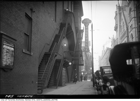 Toronto, Morality Department, Toronto Police Force, William Howard, prostitution, women