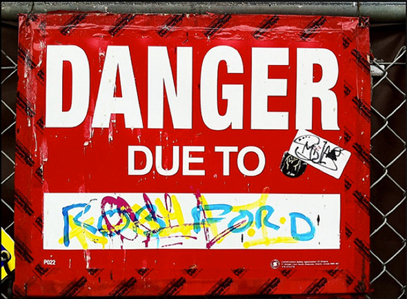Danger Rob Ford Toronto
