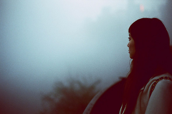 the girl in the fog