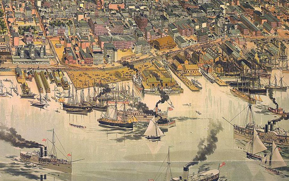 Toronto Harbour 1883