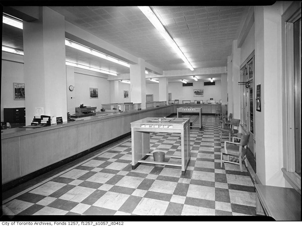 What banks used to look like in Toronto