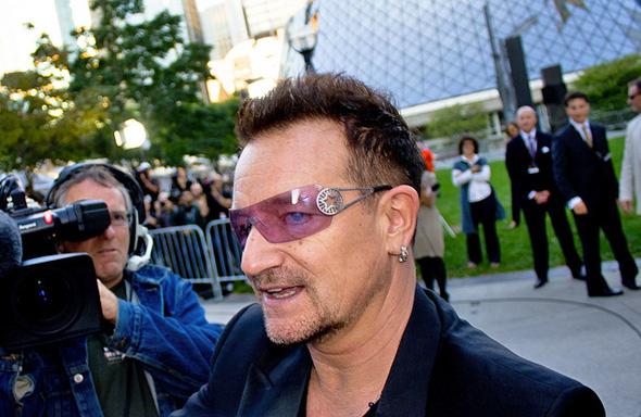 Bono TIFF Toronto