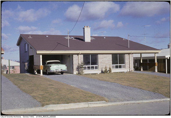 This is what the suburbs used to look like around Toronto