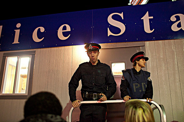 Police Station Nuit Blanche