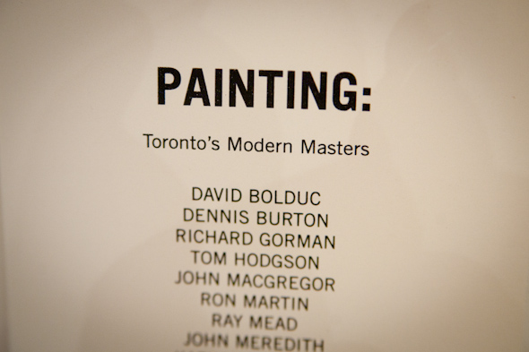 Toronto Masters Painting