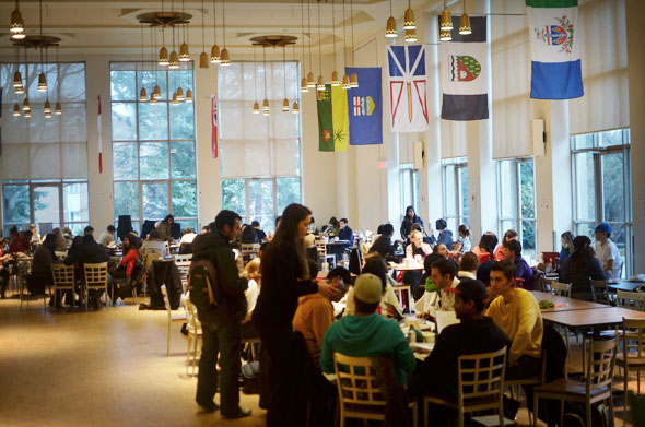 Glendon College cafeteria