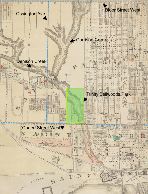 Garrison Creek Map Illustrated