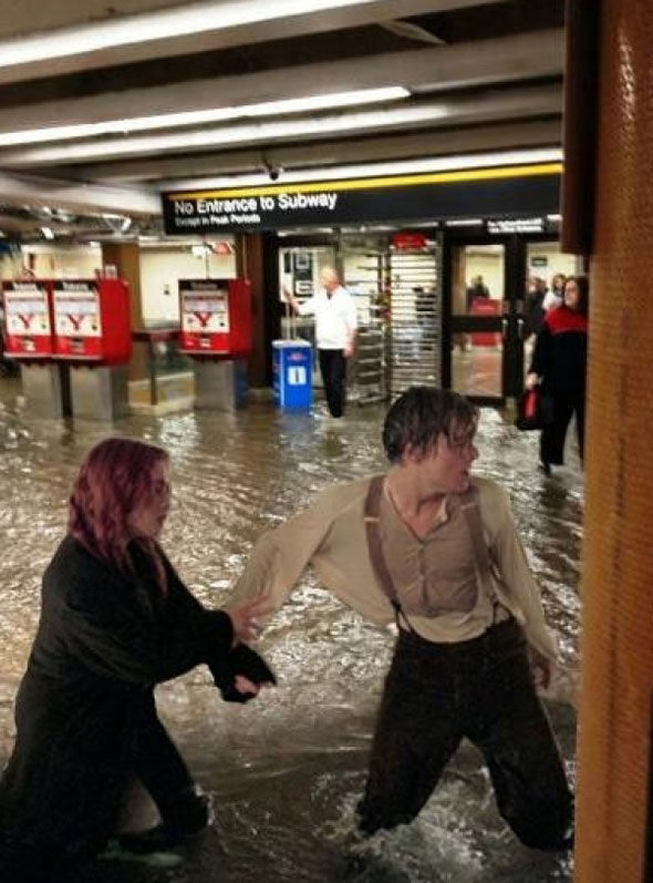 Union Station Flood Meme Titanic