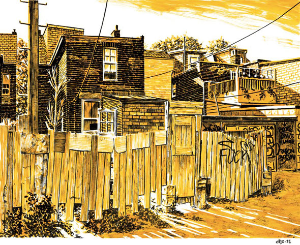 Michael Cho Back Alley