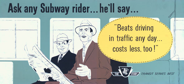 vintage ttc adverts beats driving