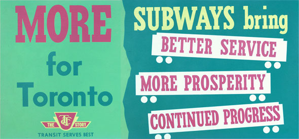 vintage ttc adverts more subways