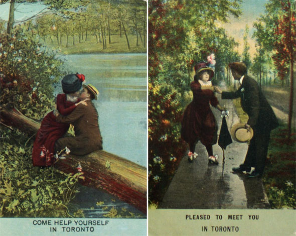 vintage toronto postcards