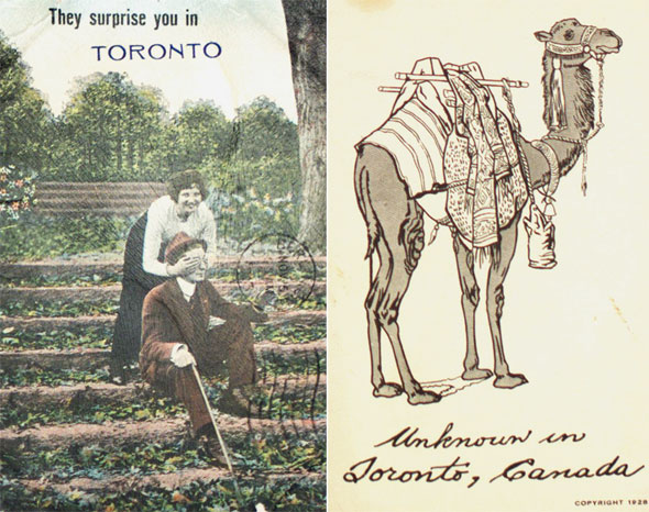 toronto vintage postcards