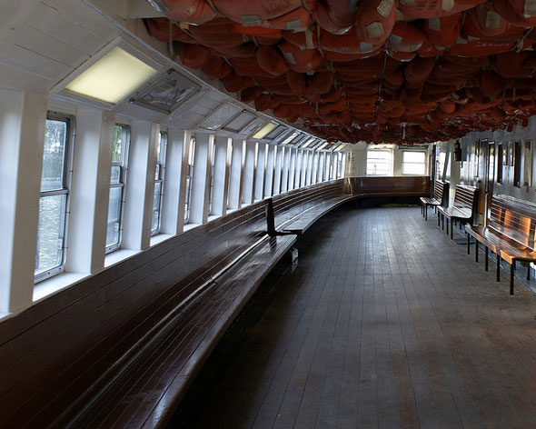 toronto ferry interior