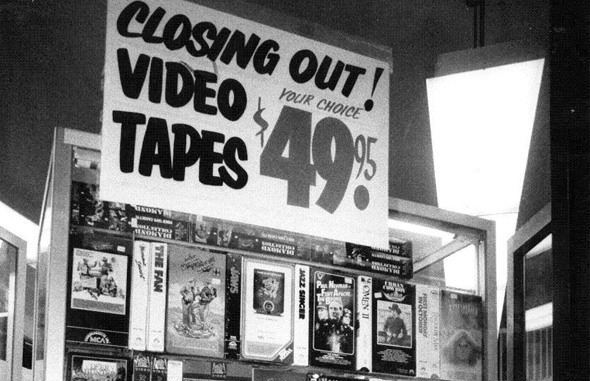 Video Store Closing Sale