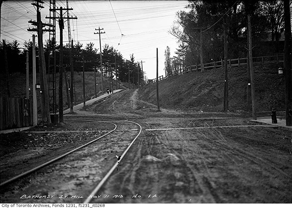 What Davenport Road used to look like in Toronto