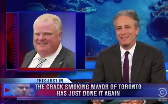 Rob ford on daily show #9